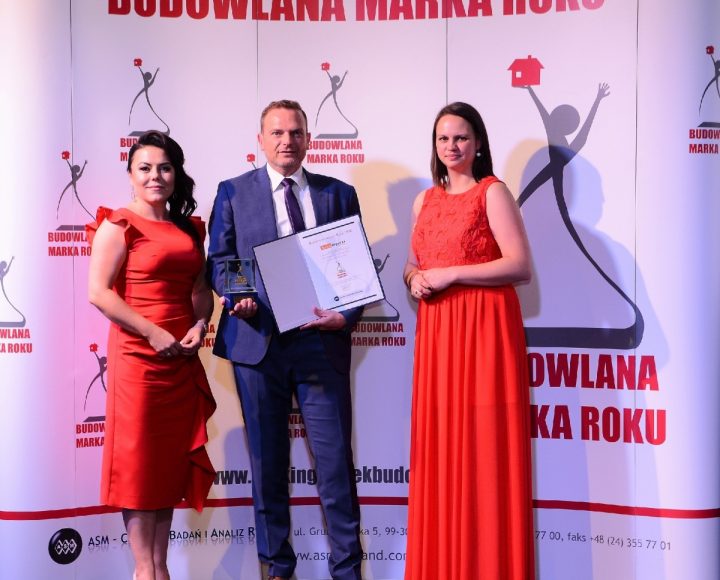 Termo Organika ze Złotą Budowlaną Marką Roku 2018