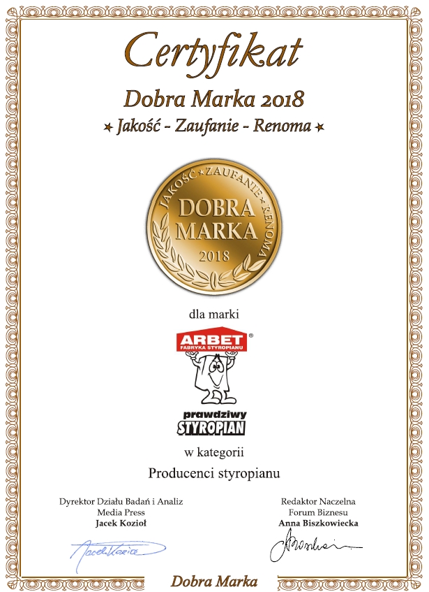 Dyplom Dobra Marka
