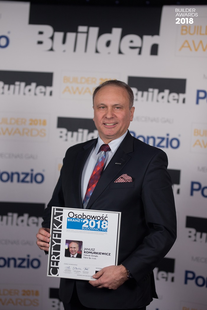 Janusz Komurkiewicz Osobowość Branży 2018